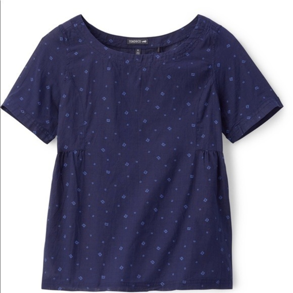 Toad&Co Indigo Swing Top - Picture 4 of 6